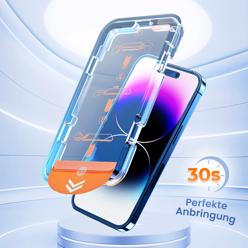 š„ 50% RABATT š„ 4K HD / Anti-Spion GehƤrtetes Glas Display-Schutzfolie mit Staubentfernung für iPhone ā Einfache Installation!