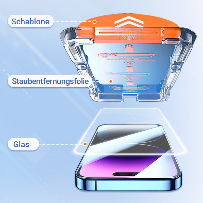 š„ 50% RABATTš²š„ 4K HD / Anti-Spion GehƤrtetes Glas Display-Schutzfolie mit Staubentfernung fĆ¼r iPhone ā Einfache Installation!