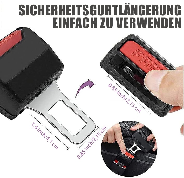 đ„Auto-Gurtschloss-VerlĂ€ngerung, Sicherheitsgurt-Clips
