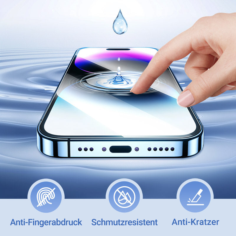 š„ 50% RABATT š„ 4K HD / Anti-Spion GehƤrtetes Glas Display-Schutzfolie mit Staubentfernung für iPhone ā Einfache Installation!