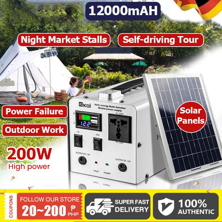 120000mAH 200W 220V Tragbare Multifunktions-Stromversorgung