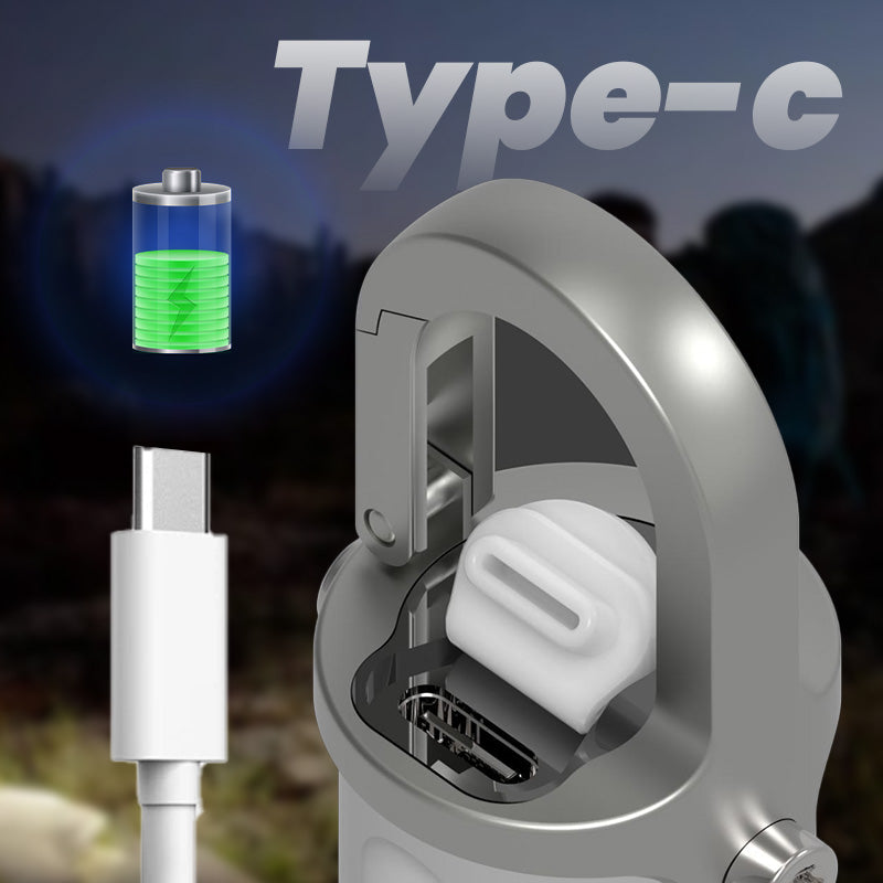 🔥Heißer Verkauf🔥1200LM Superhelle Mini-Schlüsselanhänger-Taschenlampe Wasserdicht