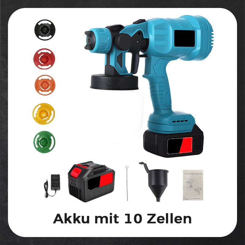 🔥🔥 70 % Rabatt + Gratisversand! 💥 🎨 Kabelloses elektrisches Farbspritzgerät – Schnell, sauber und effizient