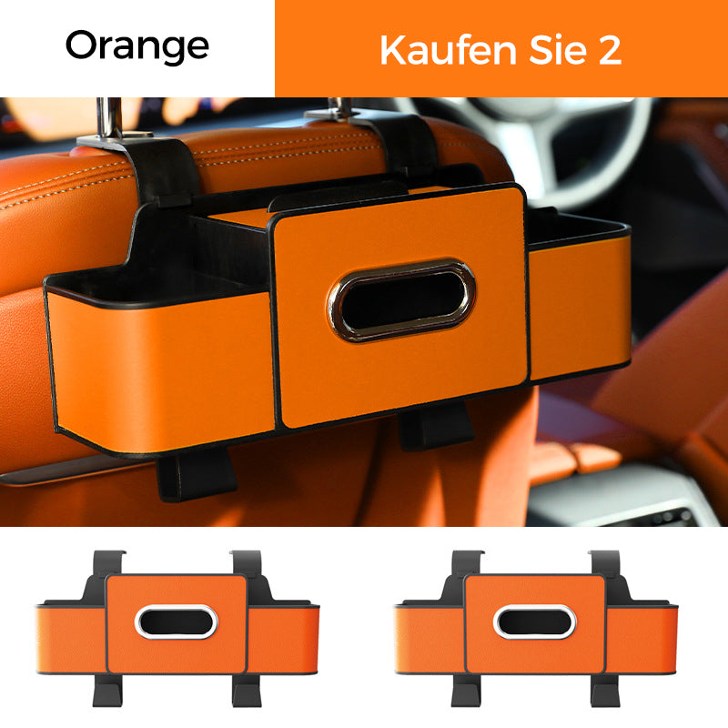 Car Multi-Function Backrest Storage Box