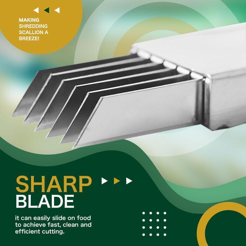 🔥Heißer Verkauf🔥(60% Rabatt)Zwiebel-Halter/Slicer Auxiliary Edelstahl-Gabel Artifact