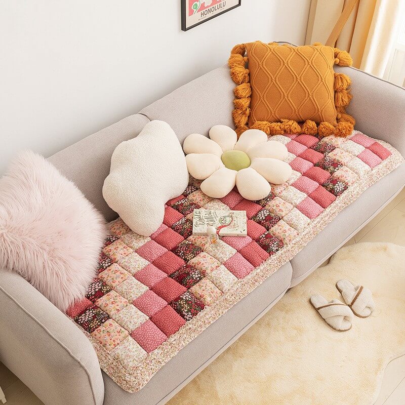 ✨Garden Chic Baumwoll-Schutzhülle für die Couch✨