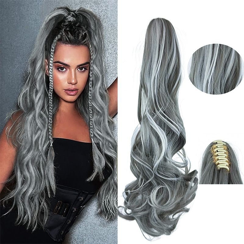 Dreamy Wavy Ponytail Hair Extensions with Clips(50% OFF)