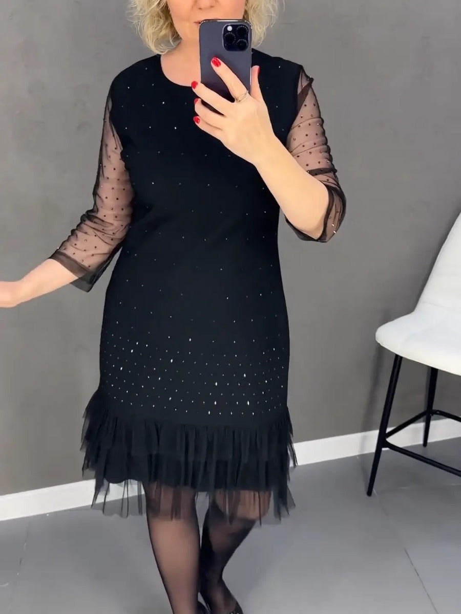 🎅Weihnachts-Specials💥Black-Short Evening Dress