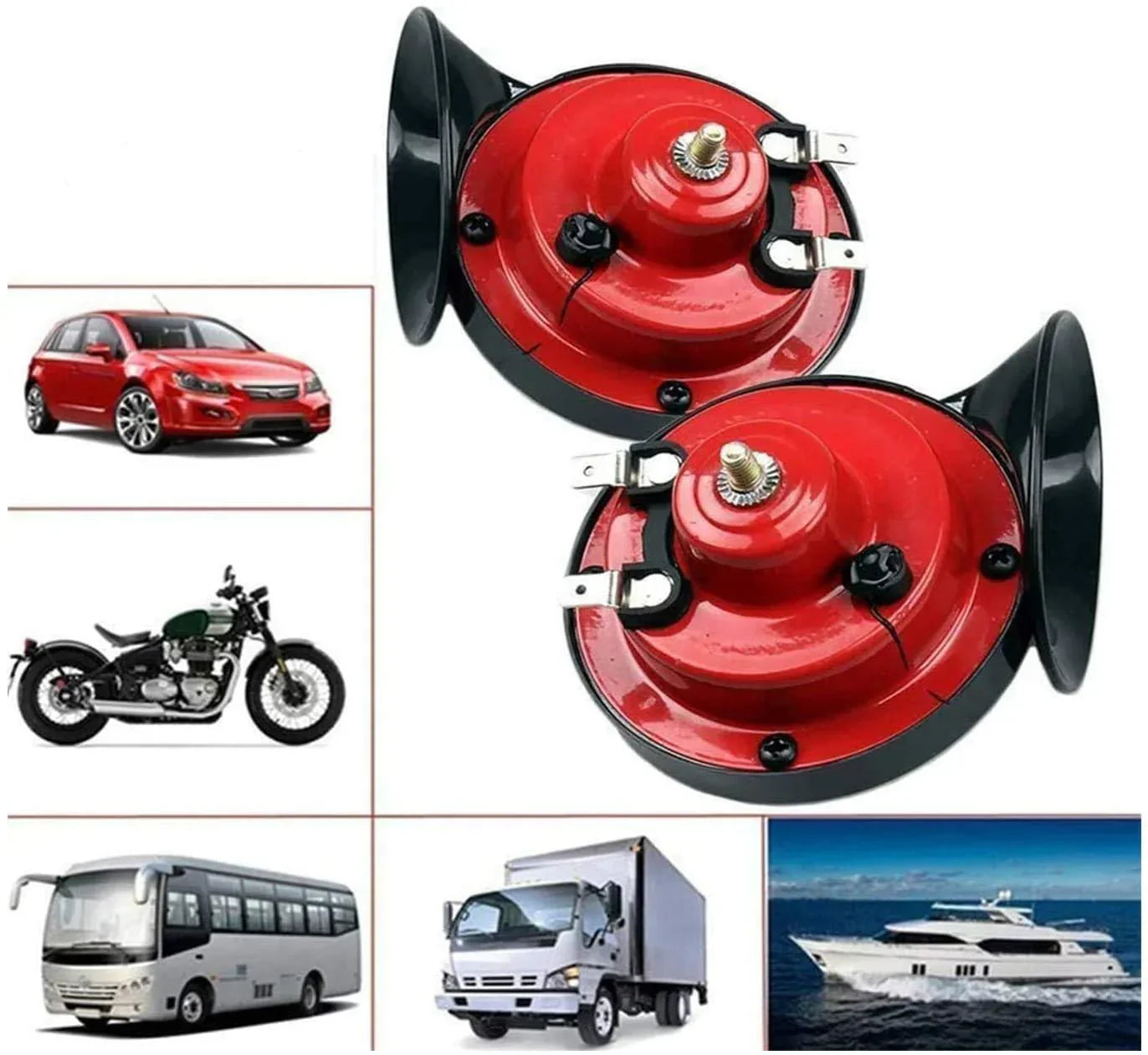 ✨Heißer Verkauf📢12V 300DB Zugschneckenhupe für LKW, Autos, Motorräder
