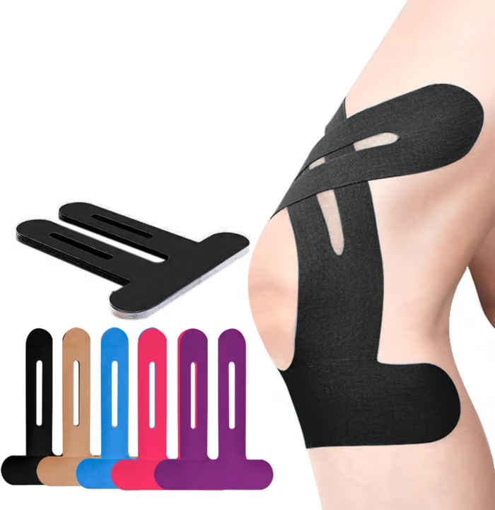 ⏳Begrenzte Zeit 50% Rabatt💥10/20Stück vorgeschnittenes Kinesiologie-Band für Knie