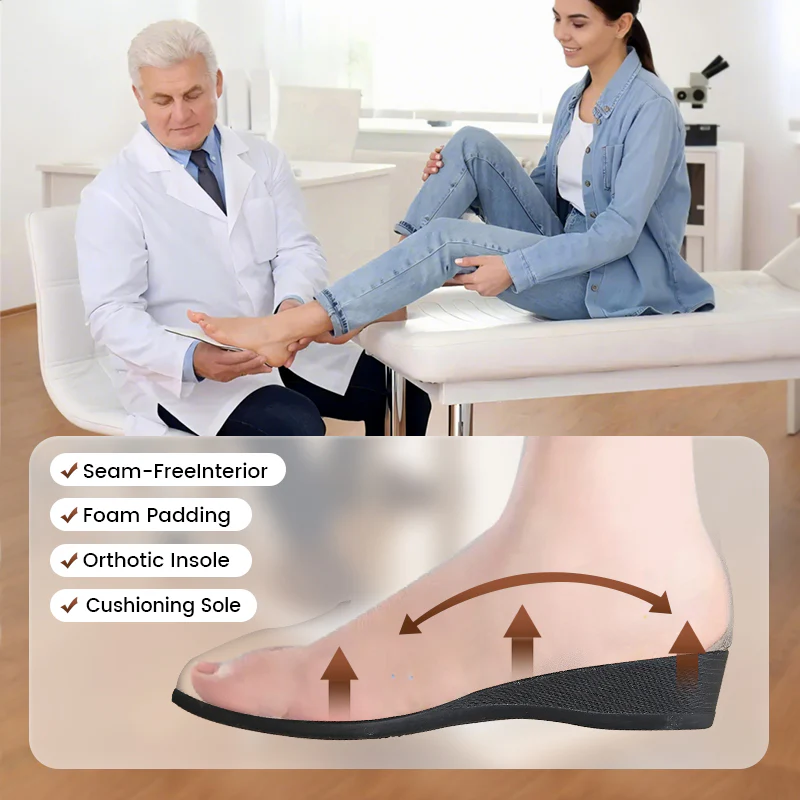 🔥Hot Sale🔥Elegante solide Farbe Elastische Riemen Niedrige Keilschuhe