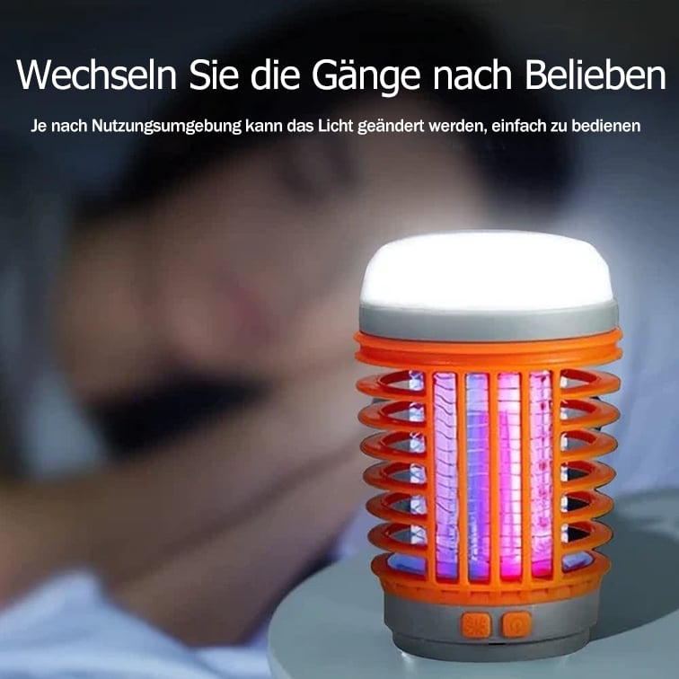 ⏳Begrenzte Zeit 44% Rabatt💥Multifunktionale Solar-Camping-Mückenvernichtungslampe
