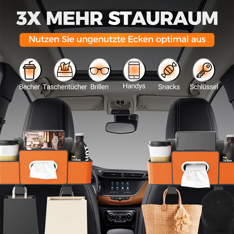 Car Multi-Function Backrest Storage Box