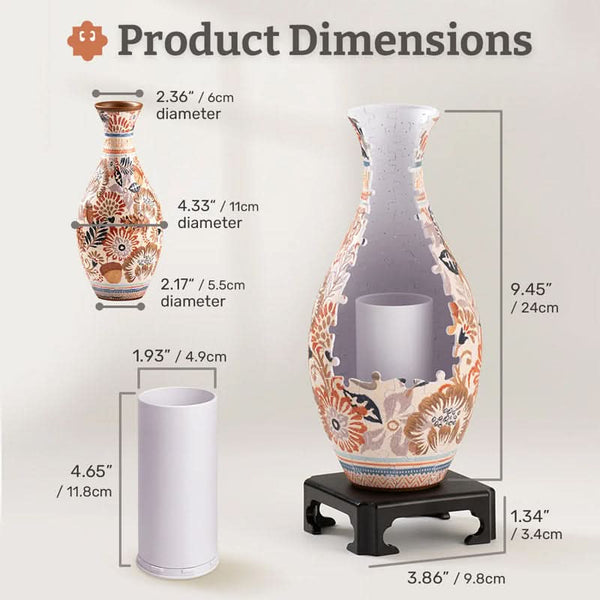 🎄Weihnachtsaktion-30% OFF🎄 3D-Kunst-Puzzle-Vase