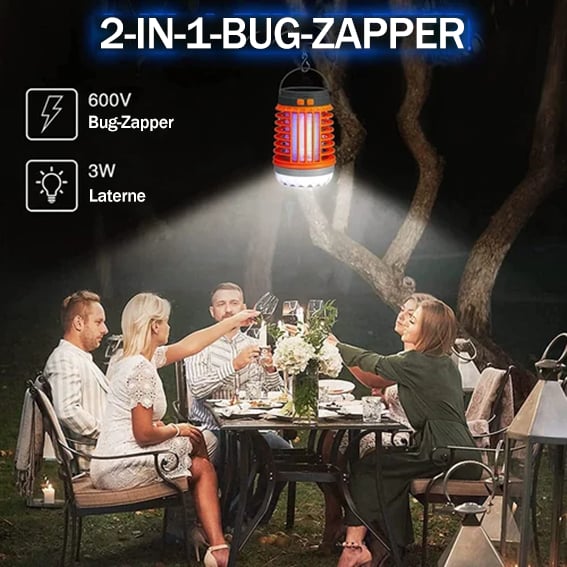 ⏳Begrenzte Zeit 44% Rabatt💥Multifunktionale Solar-Camping-Mückenvernichtungslampe