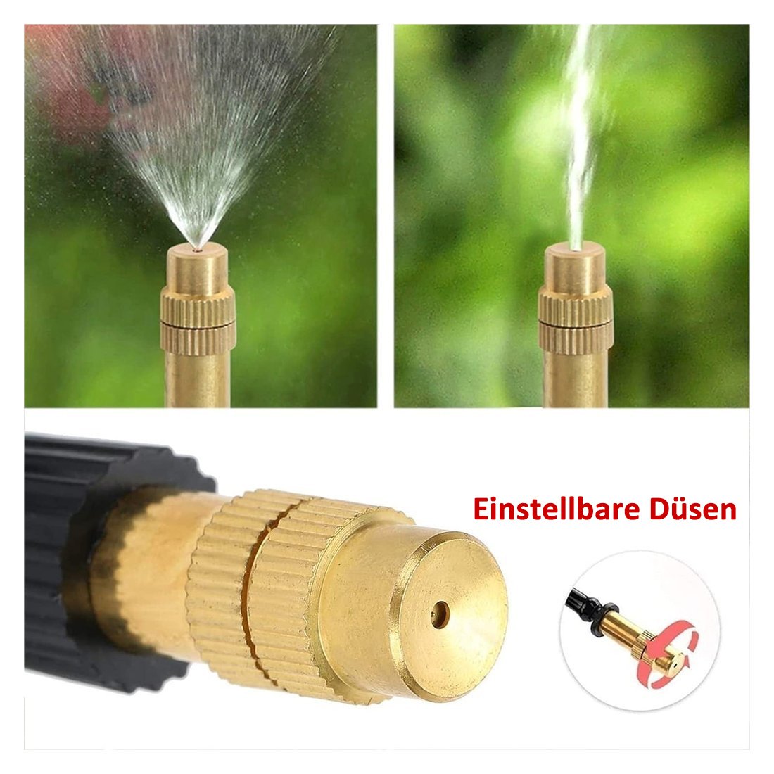 🔥Letzter Tag 49 % Rabatt🔥360° Gebogenes Garten-Automatik-Bewässerungssystem✨