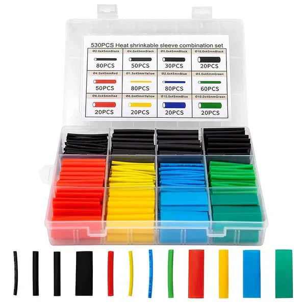 📦 KAUF 1, ERHALTE 1 GRATIS! 🔥 Schrumpfschlauch-Set – Hochtemperaturbeständig, Wasserdicht & Vielseitig für Szenarien 🛠️⚡
