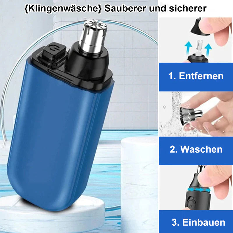 🎁Heißer Ausverkauf 50% OFF⏳Wiederaufladbarer tragbarer Nasenhaartrimmer