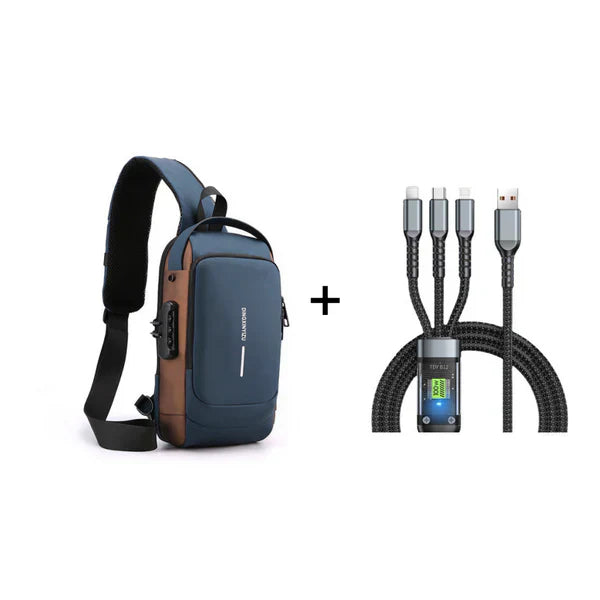 š„ Sporttragetasche mit USB-Ladefunktion ā Diebstahlsicher, praktisch & leicht ā Perfekt für Reisen, Pendeln & Outdoor-AktivitƤten ā”