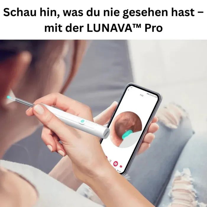 LUNAVA™ Pro Ohrenschmalz-Entfernungsgerät mit HD-Kamera