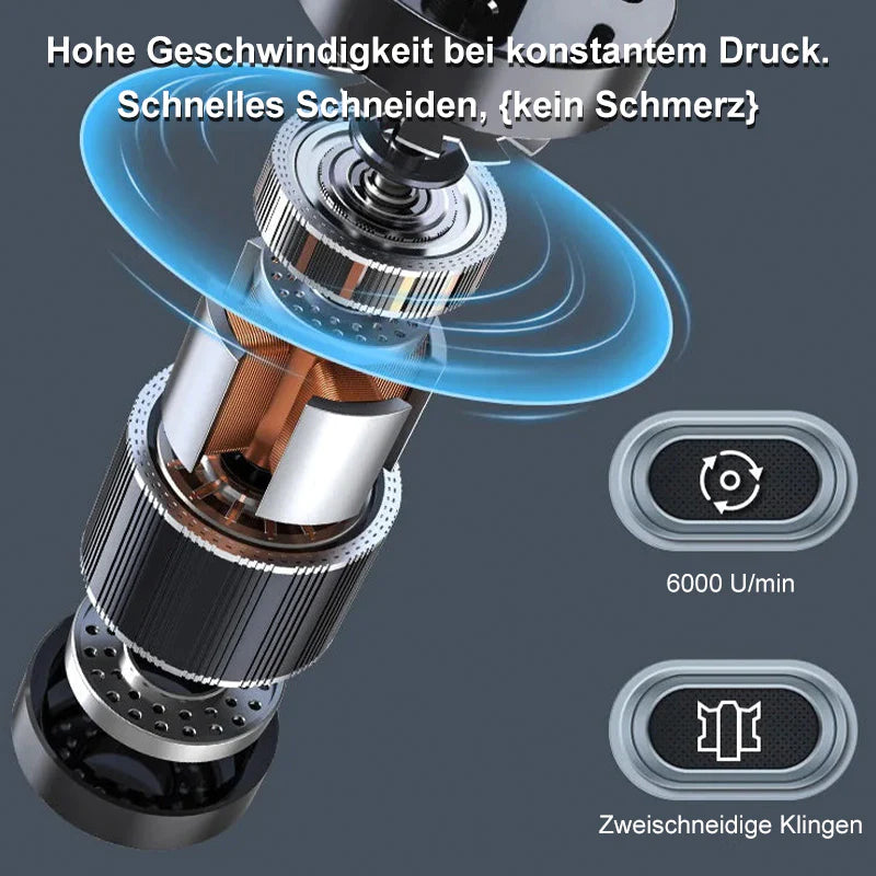 🎁Heißer Ausverkauf 50% OFF⏳Wiederaufladbarer tragbarer Nasenhaartrimmer