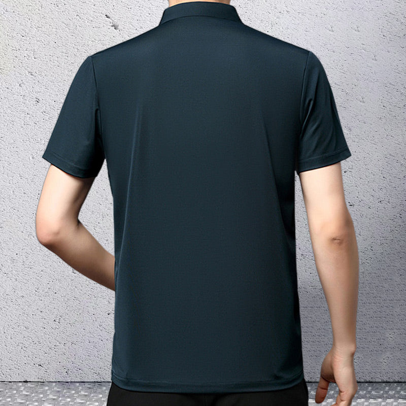 đHot Sale 55% OFFâłMen's Casual Revers Atmungsaktiv Knitterfrei T-shirt