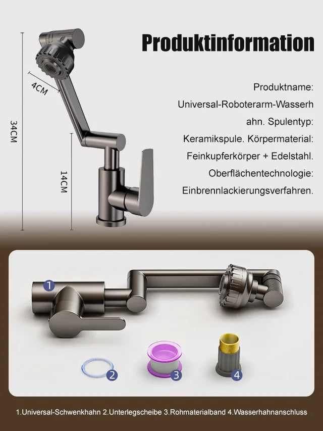Verkaufsschlager45%OFF🔥Heiße und kalte Universalhähne