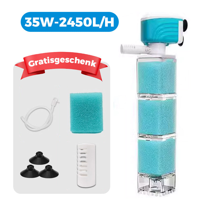 🔥Heißer Verkauf(50% Rabatt)🔥Automatisches Aquarium-Filtersystem