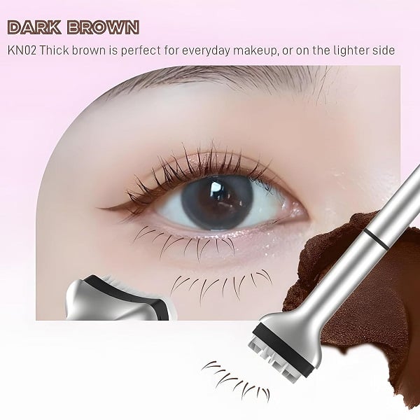 🔥2-in-1 Eyeliner & Untere Wimpern Stempel Set