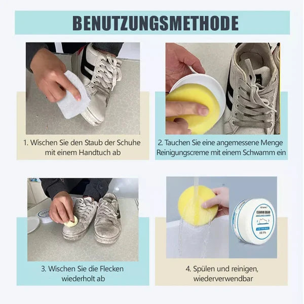 Multifunktionale Schuh-Reinigungscreme(Kaufen Sie mehr und erhalten Sie mehr gratis)