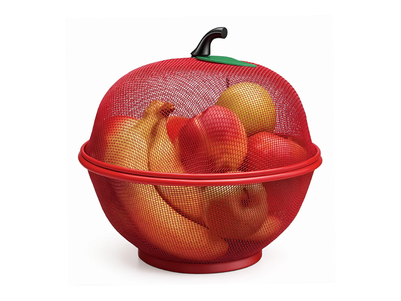 🧺 50% RABATT! 🍎 Obstkorb mit Deckel – Schützt & erhält die Frische ✨