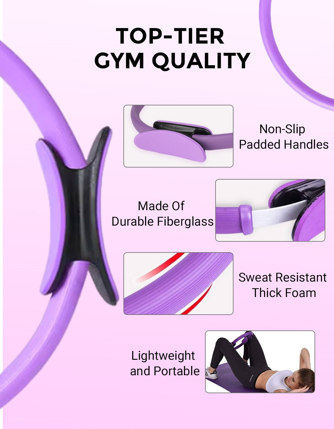 🔥 49% Rabatt auf Sommerverkäufe 🔥 Pilates Loop Fitness Coach