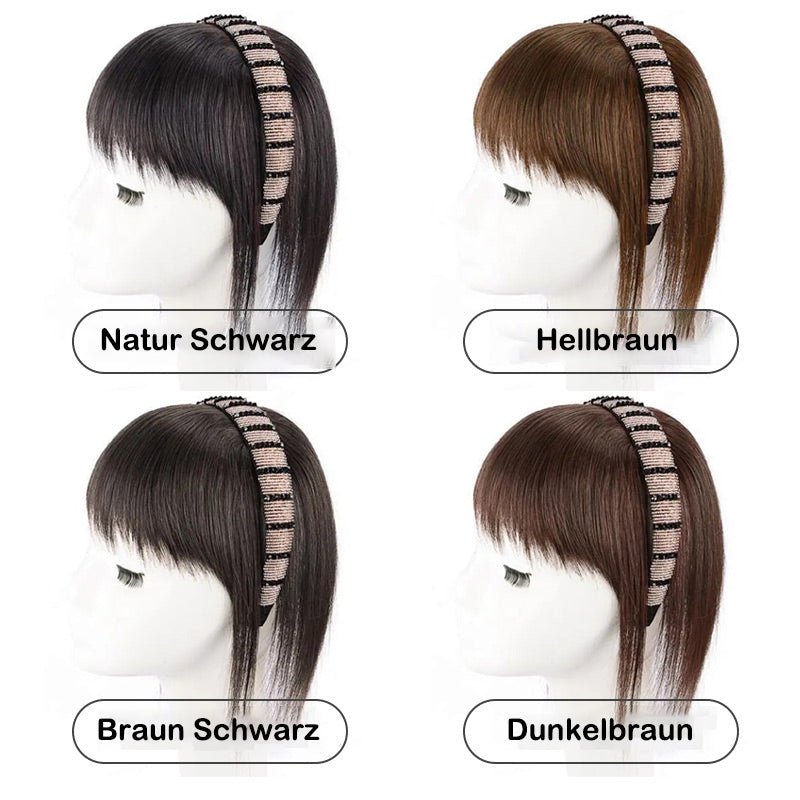 Kunsthaarfranse mit Haarband