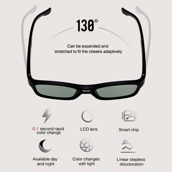 🔥FATHER'S DAY SALE - Smart Photochromic Polarized Sonnenbrille