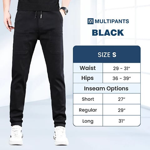 đ„HEIĂER SALE 49 % RABATTđ„° MultiPants â StrapazierfĂ€hige Cargohose mit hoher ElastizitĂ€t und mehreren Taschen