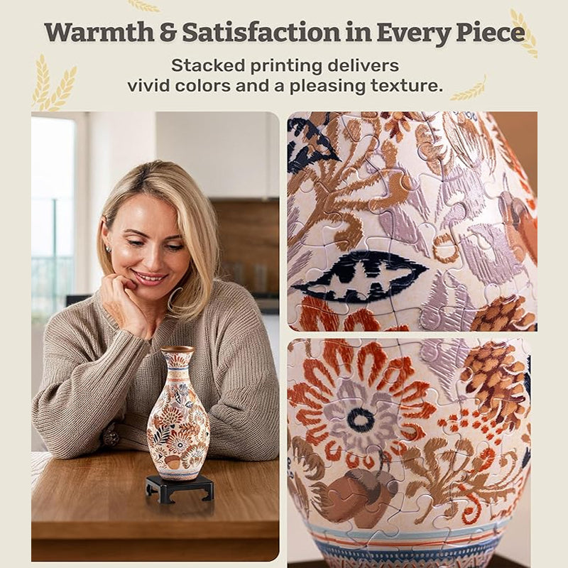🎄Weihnachtsaktion-30% OFF🎄 3D-Kunst-Puzzle-Vase