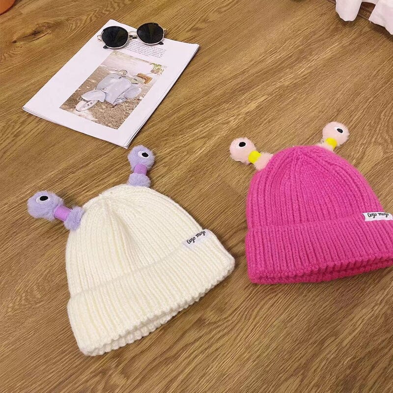 🎅Weihnachtsgeschenkidee!🎁Leuchtende kleine Monstermütze