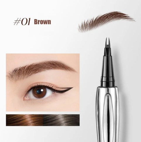 ✨Micro-Fork Spitzenstift Lang anhaltender wasserfester Augenbrauenstift