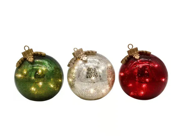 🔥Black-Friday-Mega-Angebot – 50 % Rabatt!🎅Glastischplatten-Weihnachtsschmuck【3 Stück】🔔🎁