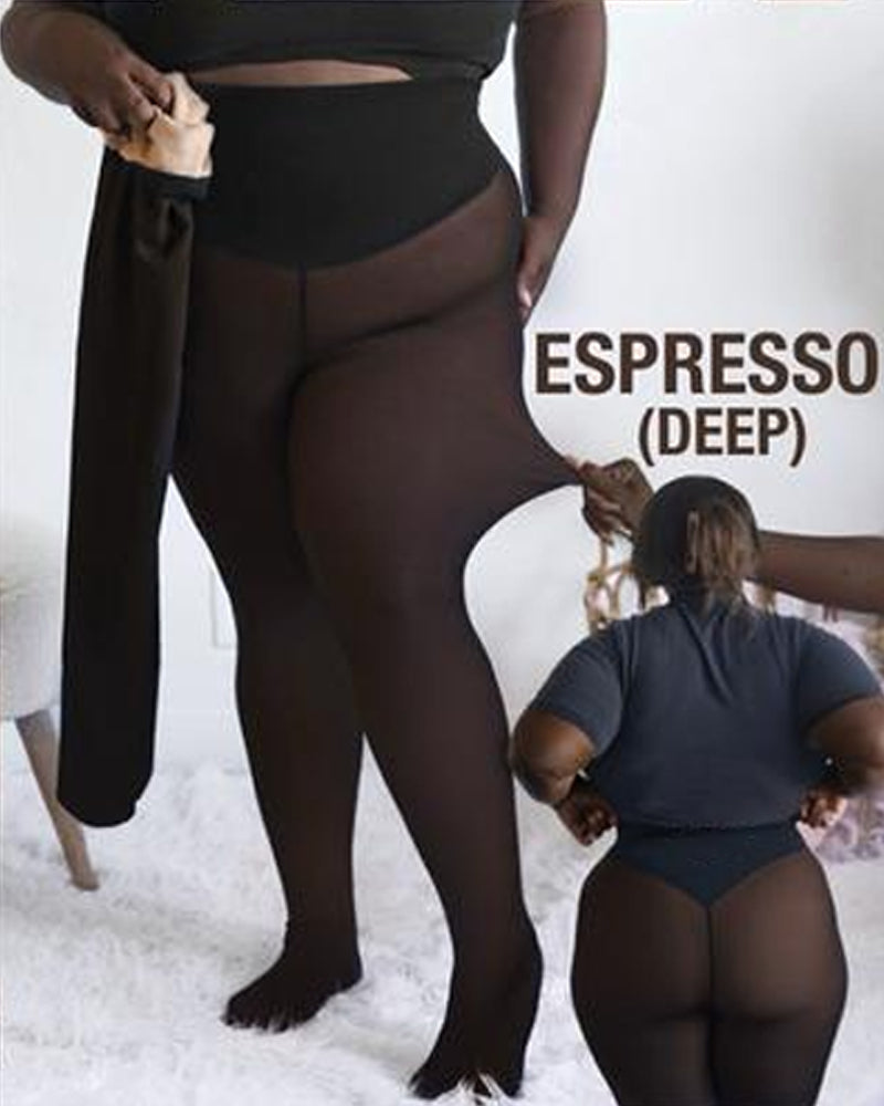 ❄️Heißer Verkauf 50 % Rabatt!!⚡Über 50.000 Stück verkauft!❄️Fleece-Leggings mit einer Naht für eine schöne Silhouette✨✨Bleiben Sie warm. Sehen Sie gut aus. 💕