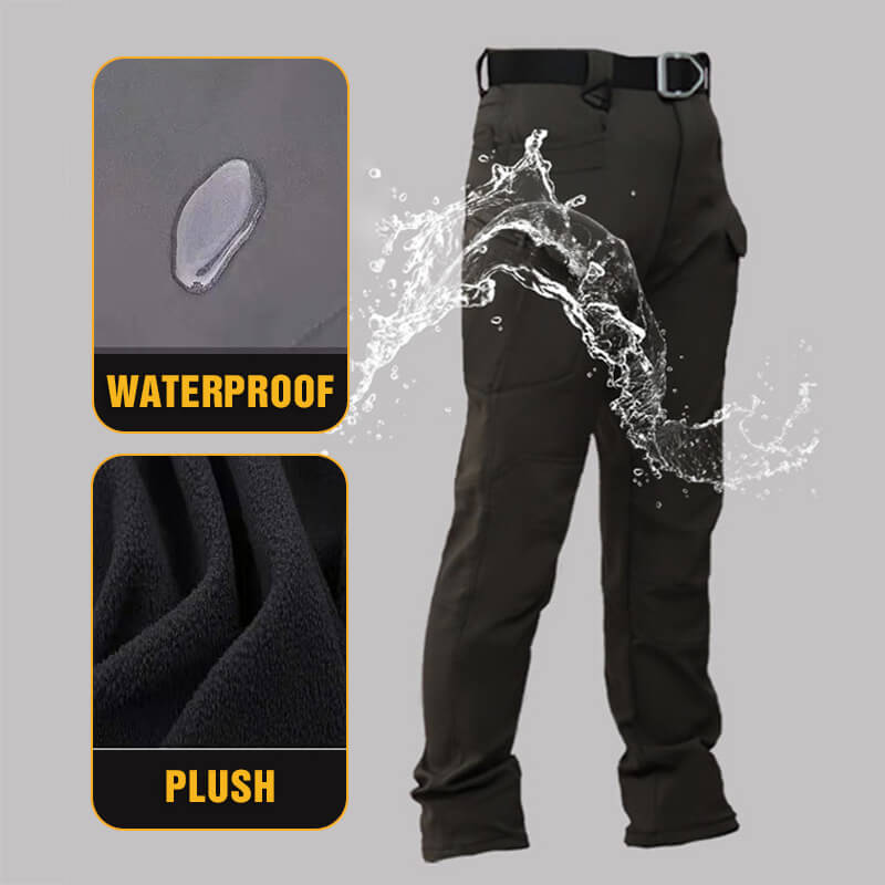 😎Wasserdichte Softshell-Winterhose für Männer