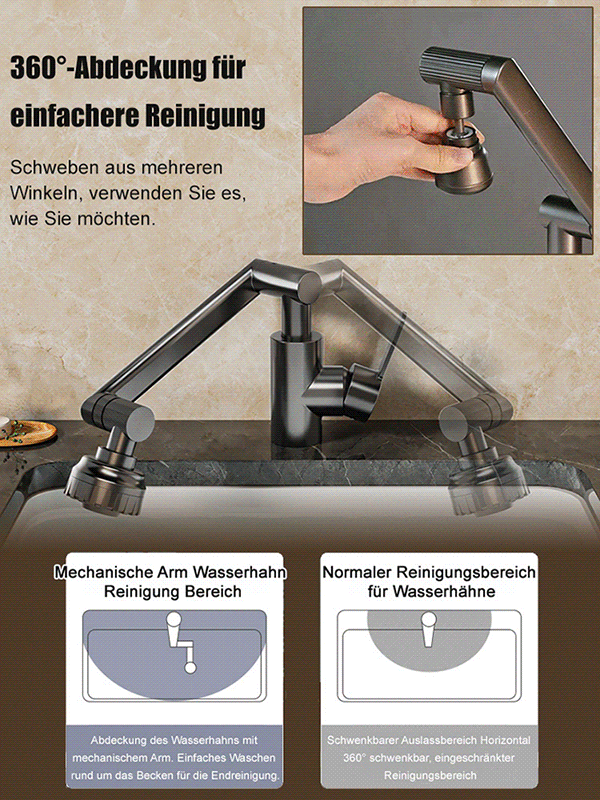 Verkaufsschlager45%OFF🔥Heiße und kalte Universalhähne