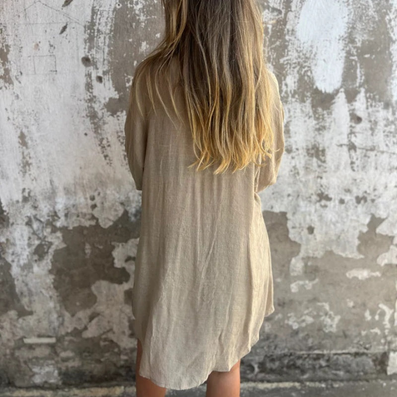 ✨Sehr bequem✨ Lässiges Langarmshirt und Shorts, zweiteiliges Set für Damen