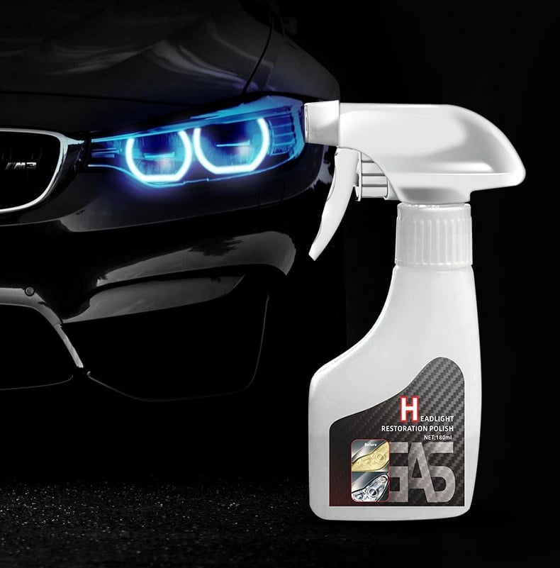 ⏳Begrenzte Zeit 50% Rabatt💥Scheinwerfer-Restaurierungsflüssigkeitsset für Autos