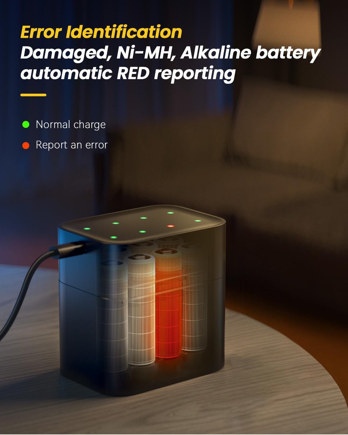 ⏳Begrenzte Zeit 50% Rabatt💥🔋Lithium-Ionen-Batterie mit integriertem Ladegerät💡Überladungsschutz