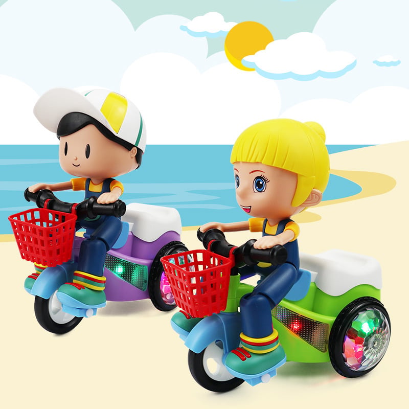 đČ 50% RABATT! đ Akrobatisches Kinder-Dreirad â 360° Drehung, Musik & Lichter â Sicher & langlebig fĂŒr Kinder 1â4 âš