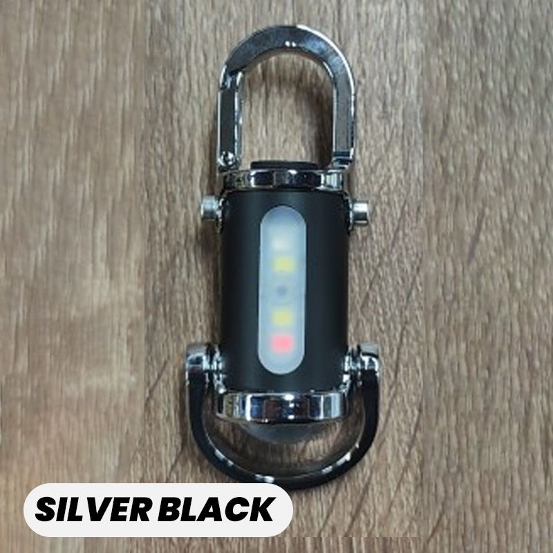 🔥Heißer Verkauf🔥1200LM Superhelle Mini-Schlüsselanhänger-Taschenlampe Wasserdicht