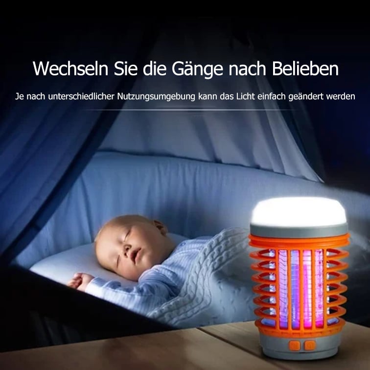 ⏳Begrenzte Zeit 44% Rabatt💥Multifunktionale Solar-Camping-Mückenvernichtungslampe