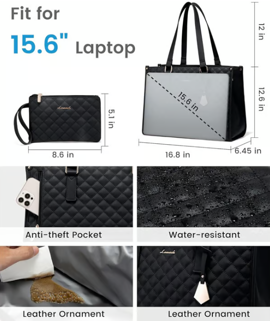 🔥3 in 1 Lunch Tote Bag für Frauen🎁Gratis passende Geldbörse⏰Lösen Sie Ihr Taschenproblem