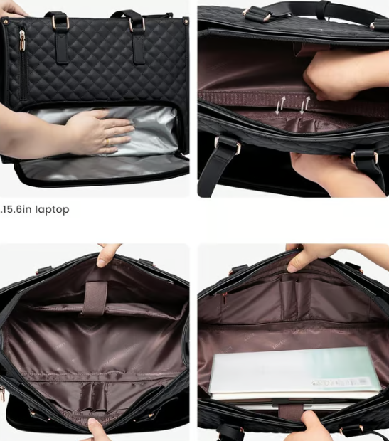 🔥3 in 1 Lunch Tote Bag für Frauen🎁Gratis passende Geldbörse⏰Lösen Sie Ihr Taschenproblem